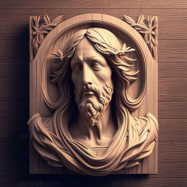 3D model st jesus (STL)